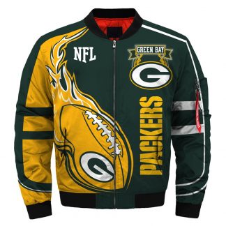 Green-Bay-Packers-bomber-jacket-Fashion-men-s-winter-coat