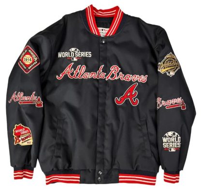 Atlanta-Braves-Black-Jacket