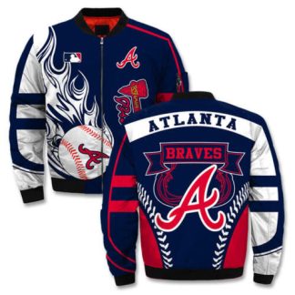 Atlanta-Braves-Blue-and-White-Jacket