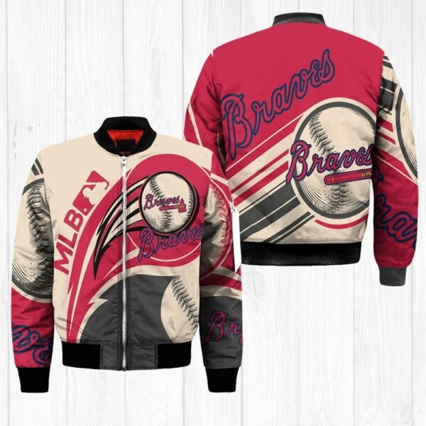 Atlanta-Braves-Red-and-Peach-Jacket