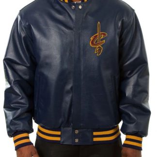 Cleveland-Cavaliers-leather-jacket