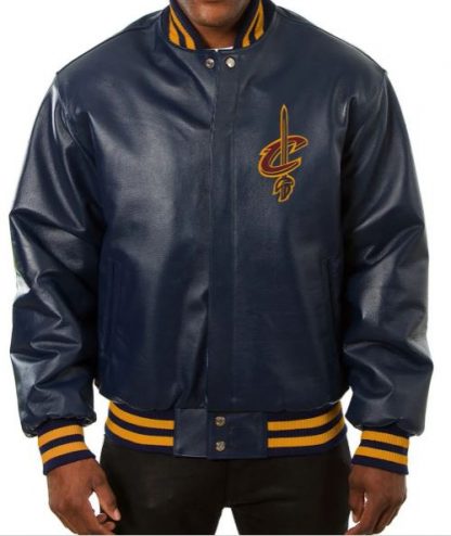 Cleveland-Cavaliers-leather-jacket