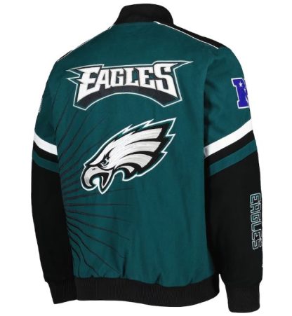 Philadelphia-eagles-green-jacket-back
