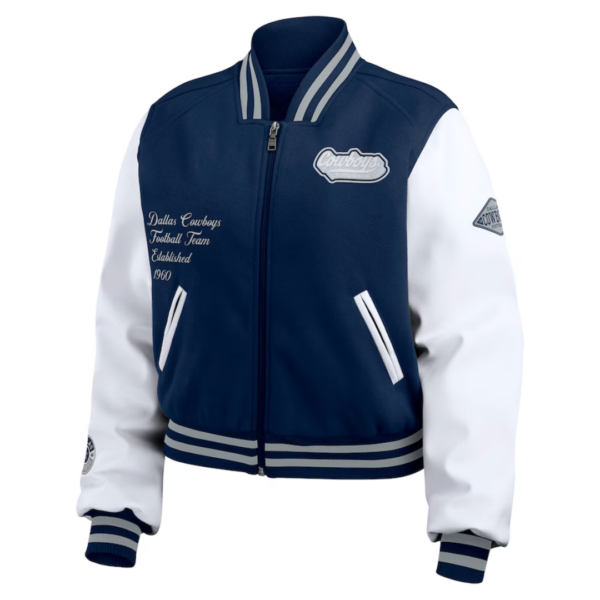 nfl-dallas-cowboys-varsity-style-full-zip-jacket-for-women-front