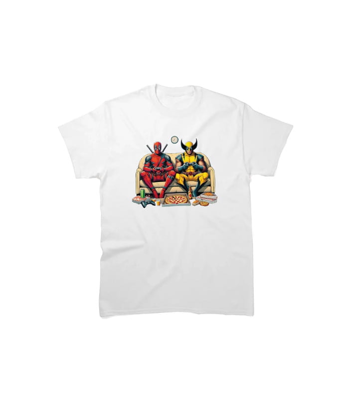 deadpoolwolverine-classic-tshirt.jpeg DeadpoolWolverine Classic T-Shirt - Image 1