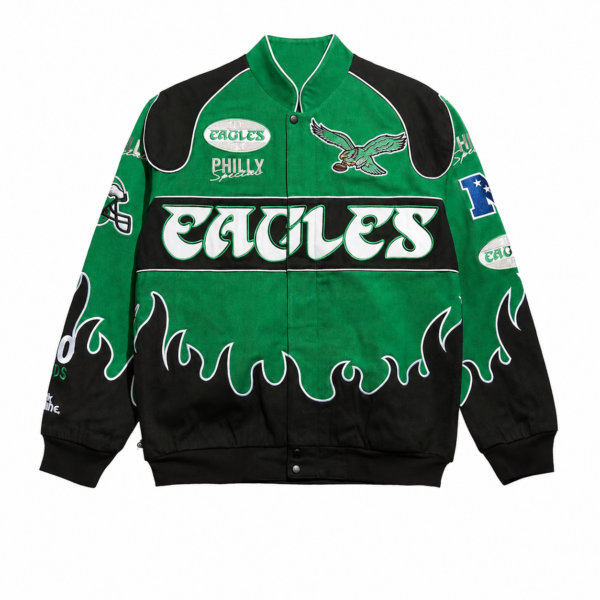 philadelphia-eagles-mens-kelly-green-premium-full-snap-jacket-front